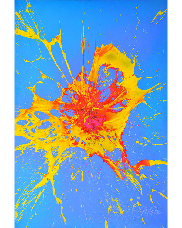 ENTFALTUNG / Andreas Streicher / Bomb Art / 2003